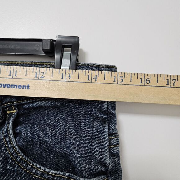 Wrangler Jeans Boys 16 Blue Denim Straight Leg Adjustable Waist Western VGUC - Picture 5 of 9